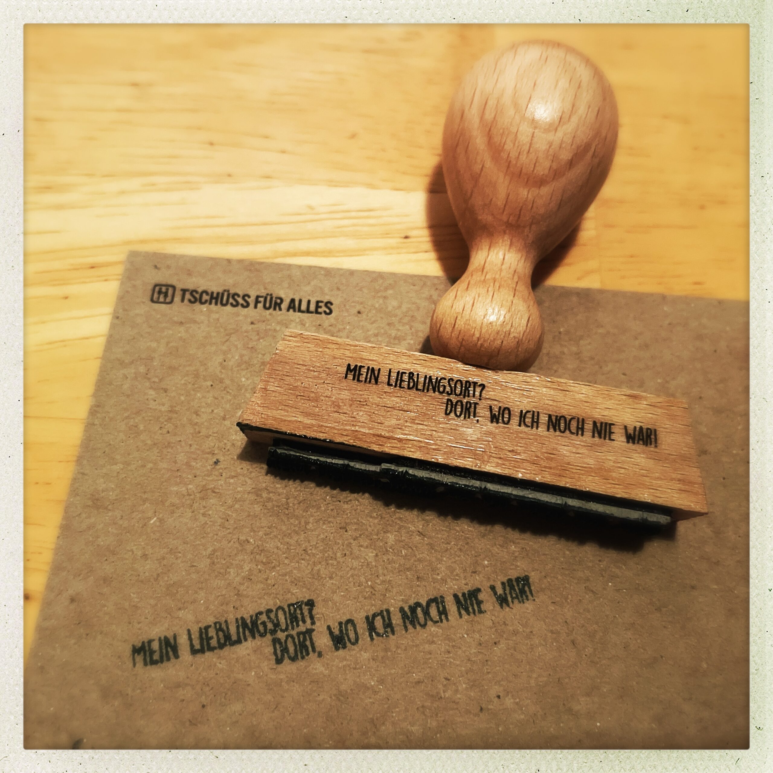 TFA Stempel: Lieblingsort