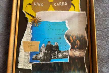 Collage Stiller Hilferuf